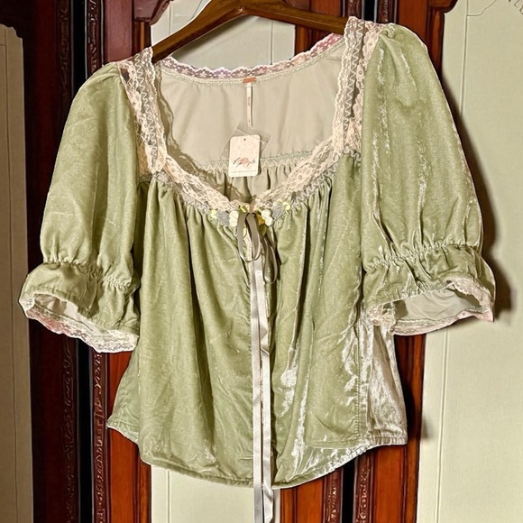 Free People Victorian Velvet glam - Picture 4 of 14